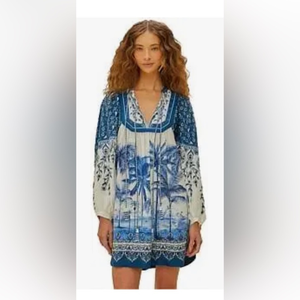 Farm Rio Palm Tree dress